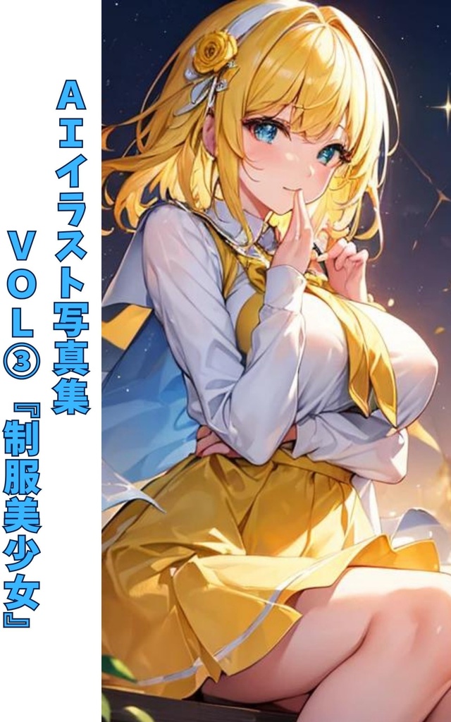 CGイラスト写真集ＶＯＬ③『制服美少女』