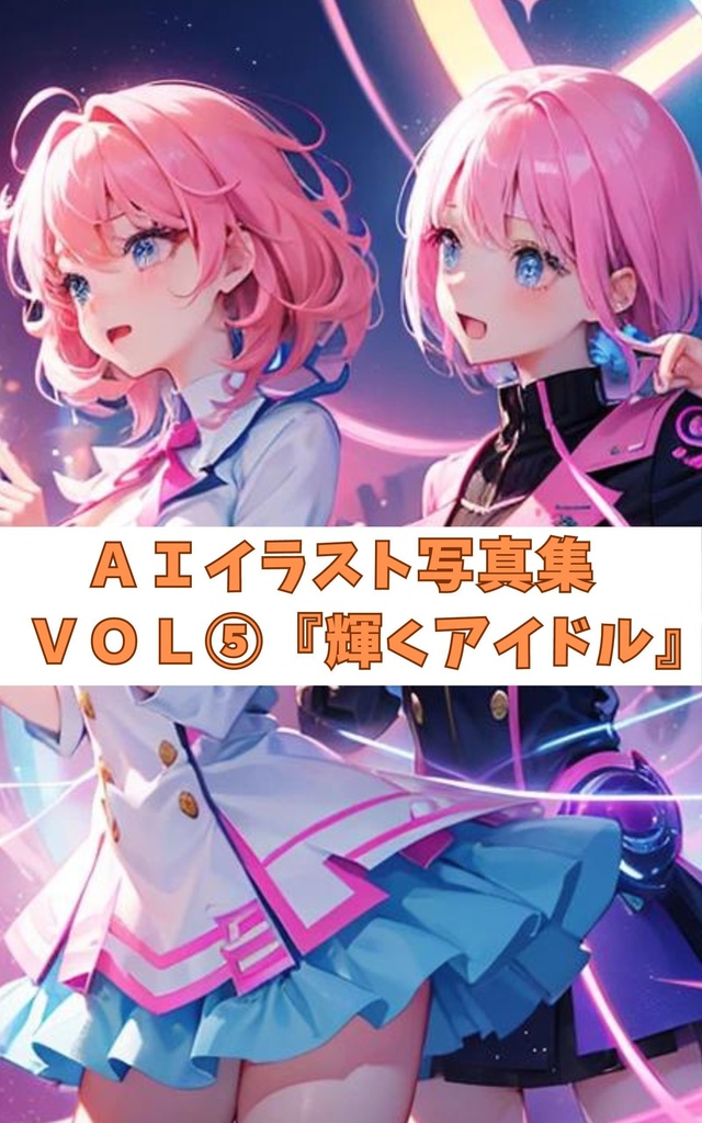 CGイラスト写真集VＯＬ⑤『輝くアイドル』