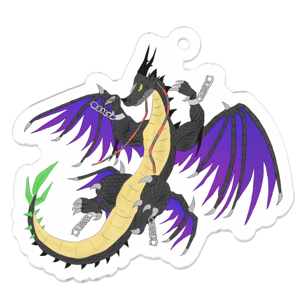 霧龍くんのアクリルキーホルダー