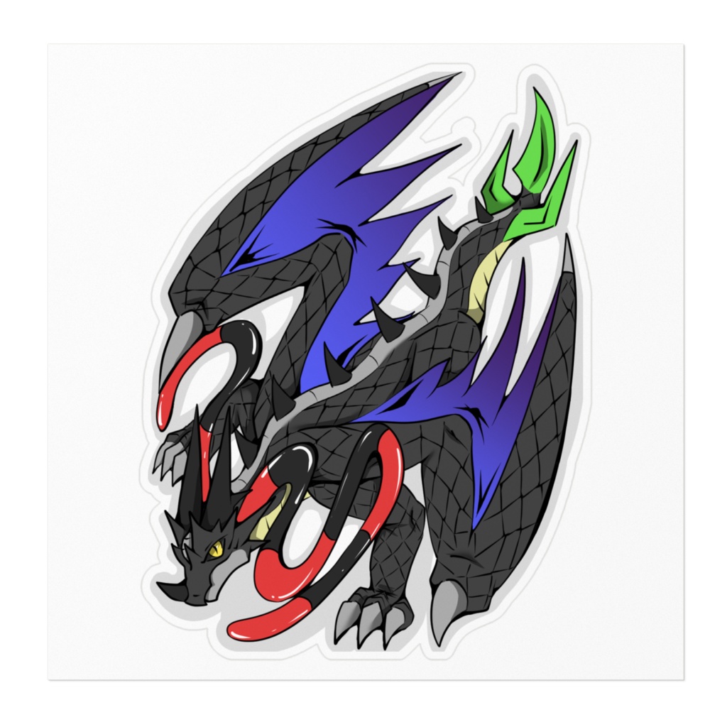 ステッカー―霧龍(文字なし)