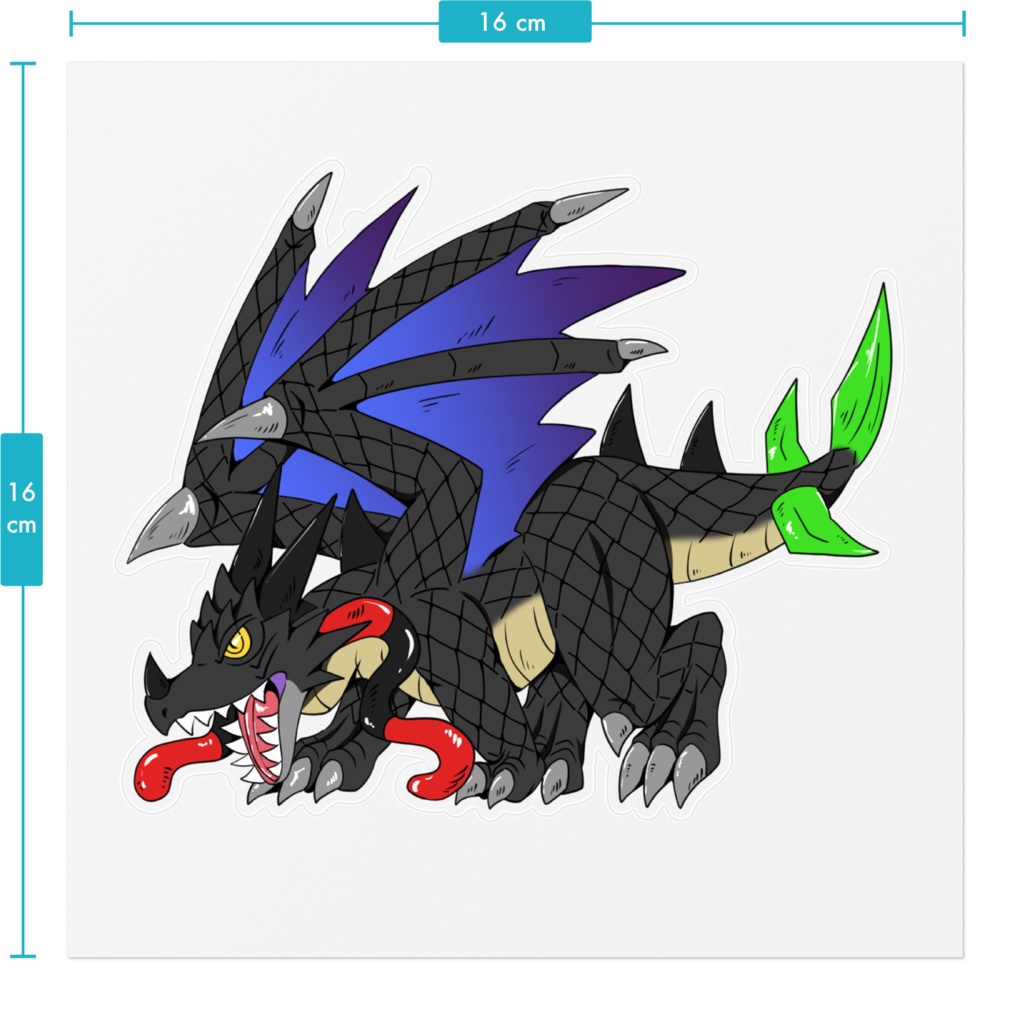 霧龍ステッカー