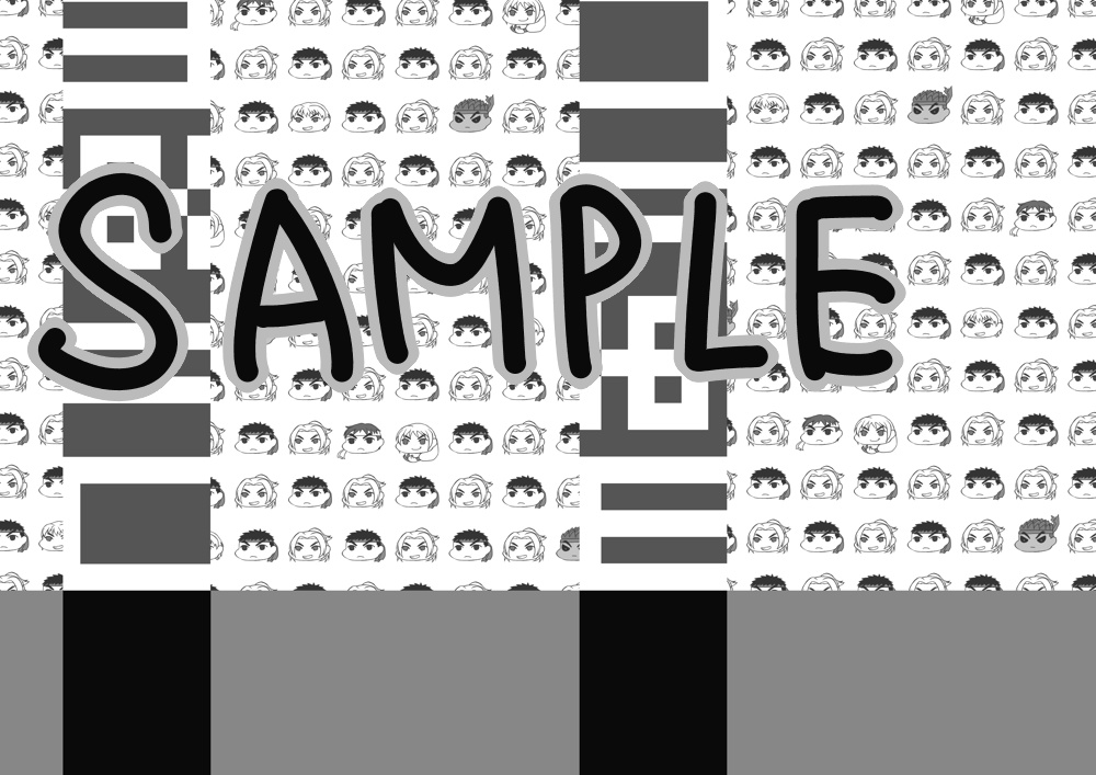 ストリートファイター 紙袋+封筒デザインセット