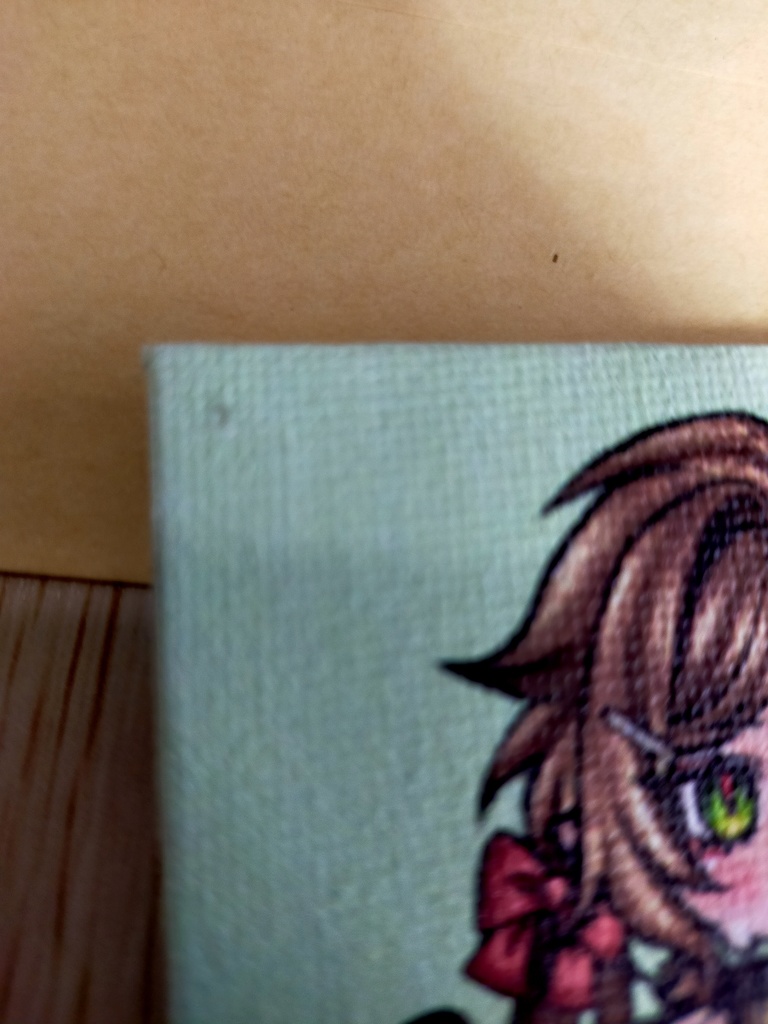 イリアちゃんミニキャンバス ※汚れあり