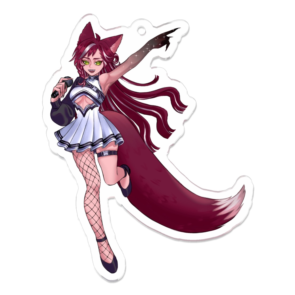 可惜夜ルナ アクリルキーホルダー