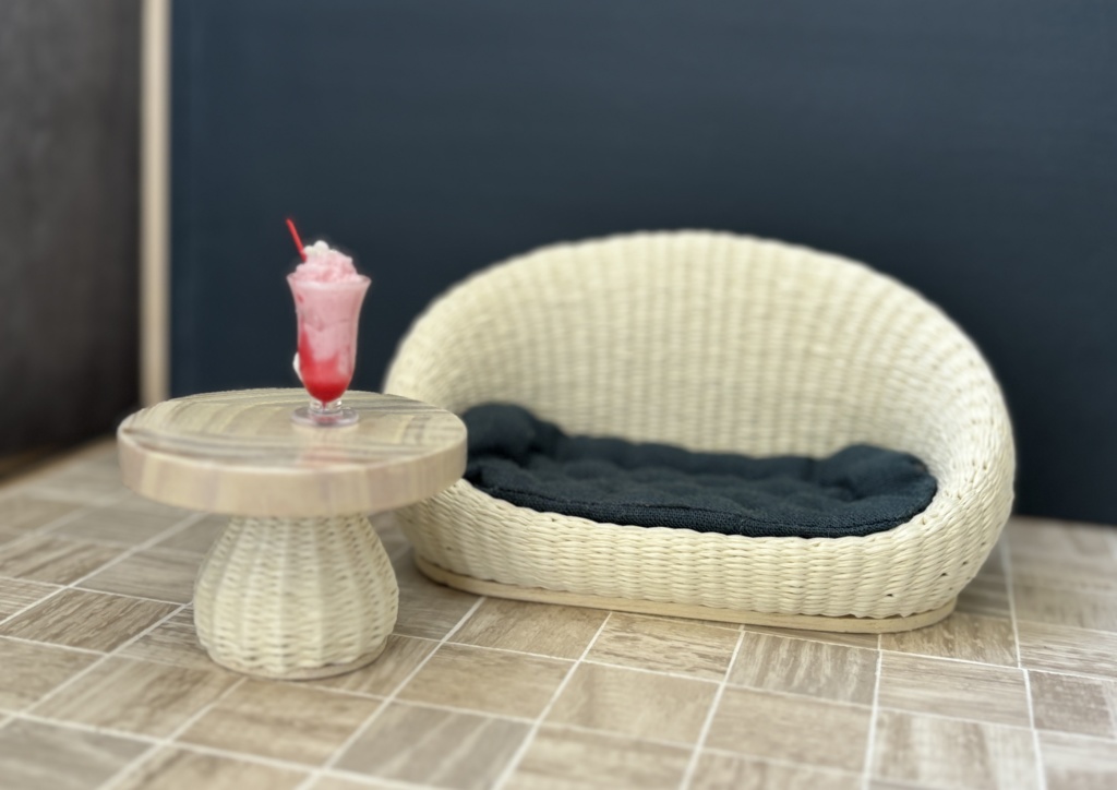 【7/18〜 受注製作】アジアン家具シリーズセット*1/12サイズ