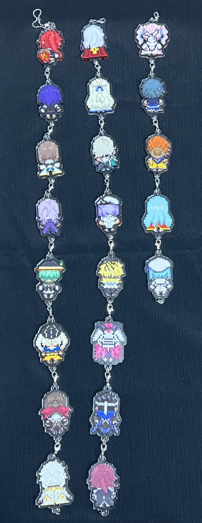 ルミナリア繋がる両面アクキー