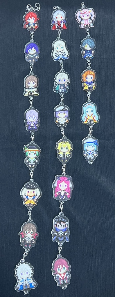 ルミナリア繋がる両面アクキー