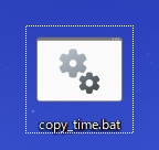 現在時刻をコピーするやつ.bat