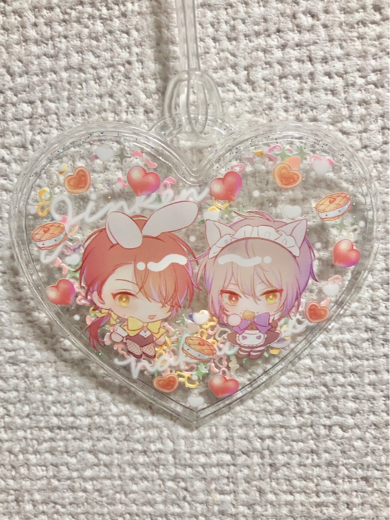 PVCハートストラップ-デフォルメカイオエ