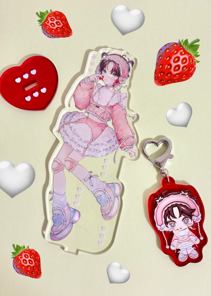 フルーツパックのアクスタセット