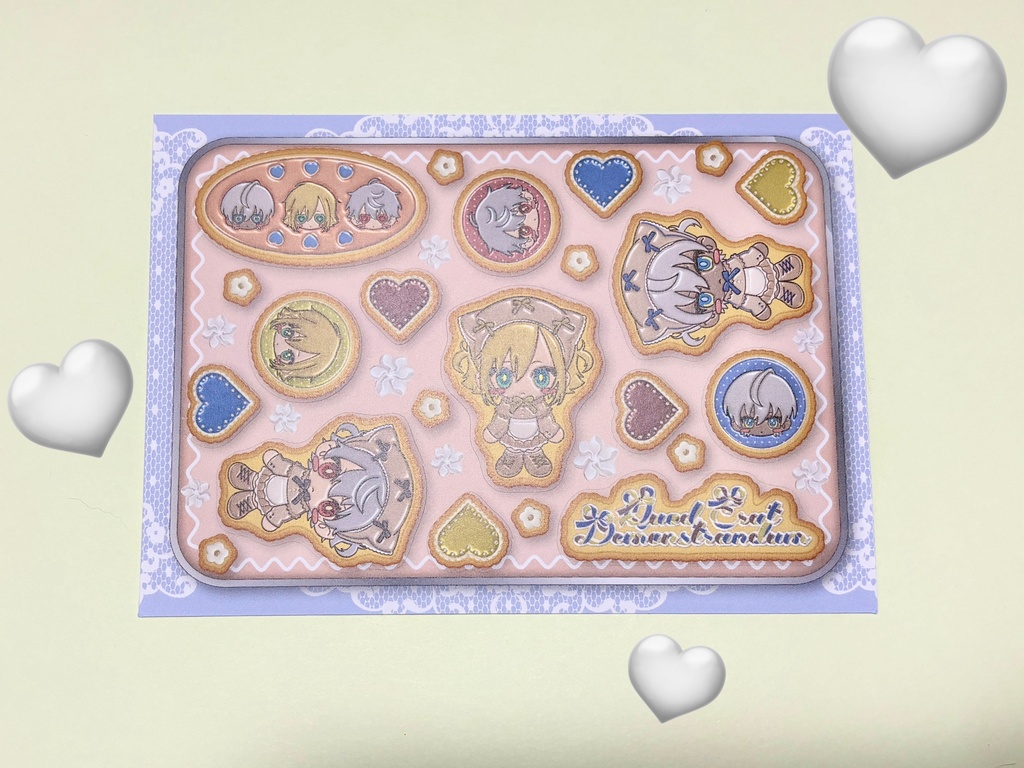 クッキー風シールシート