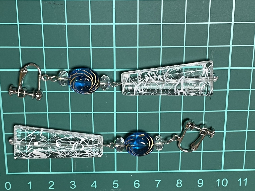 【原神】行秋イメージイヤリング(ピアス)