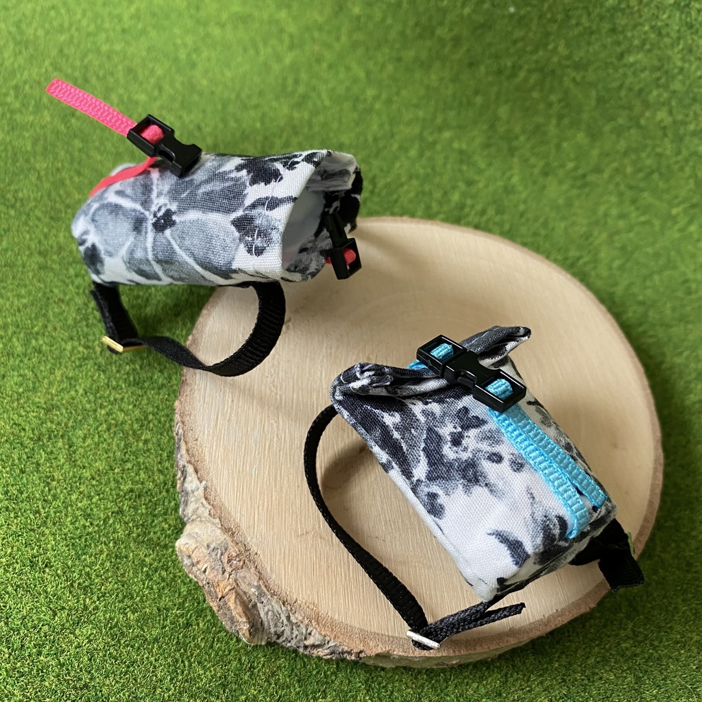 花柄シューズ&リュックセット