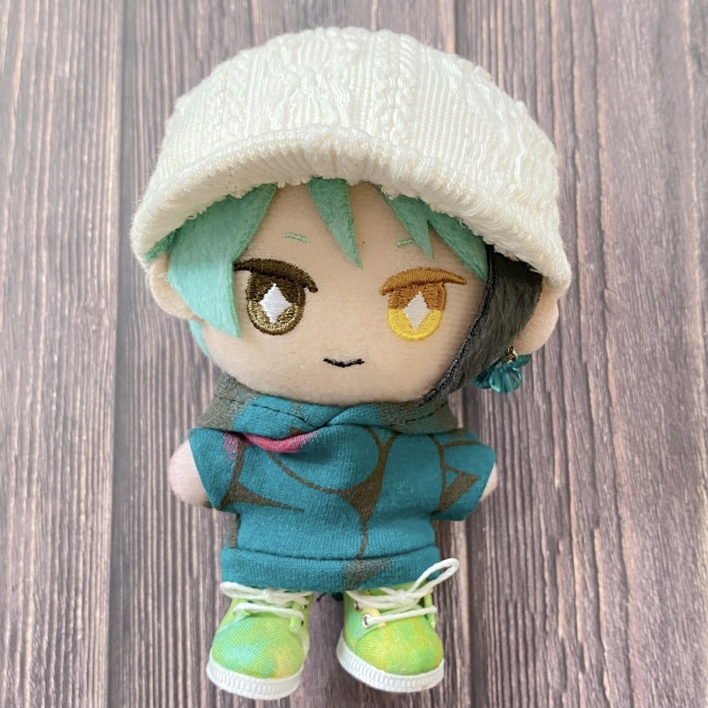 ツバ付きニット帽/10cmぬい