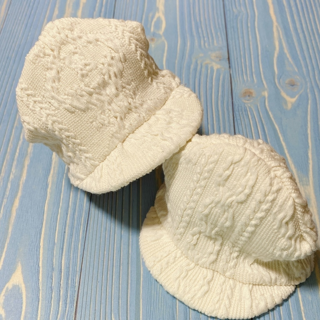 ツバ付きニット帽/10cmぬい