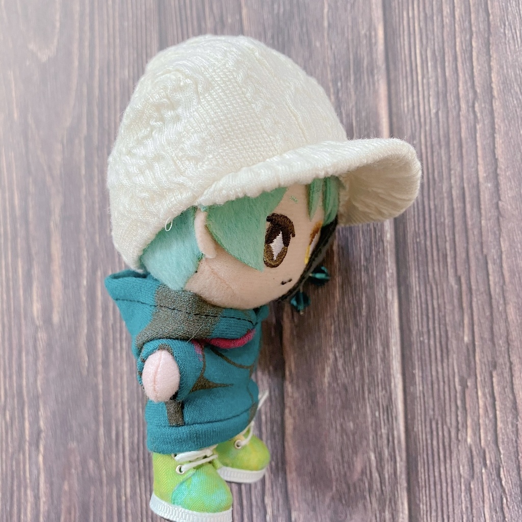 ツバ付きニット帽/10cmぬい