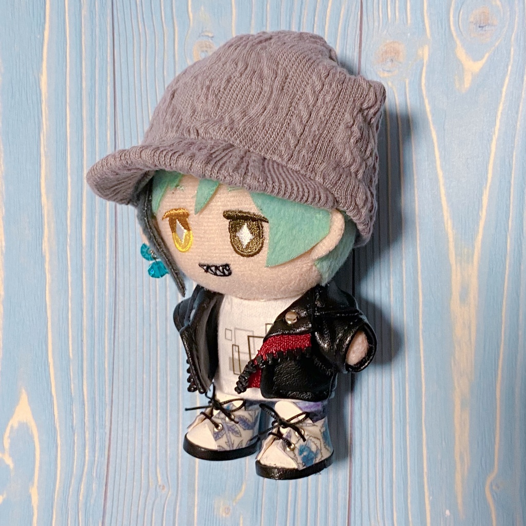 ツバ付きニット帽/10cmぬい