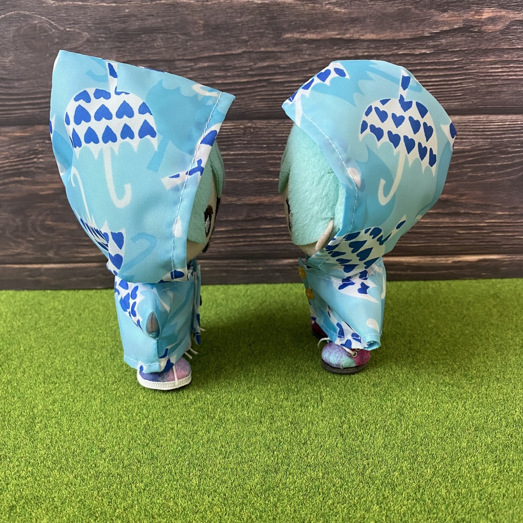 レインコート・ポンチョ/10㎝ぬい