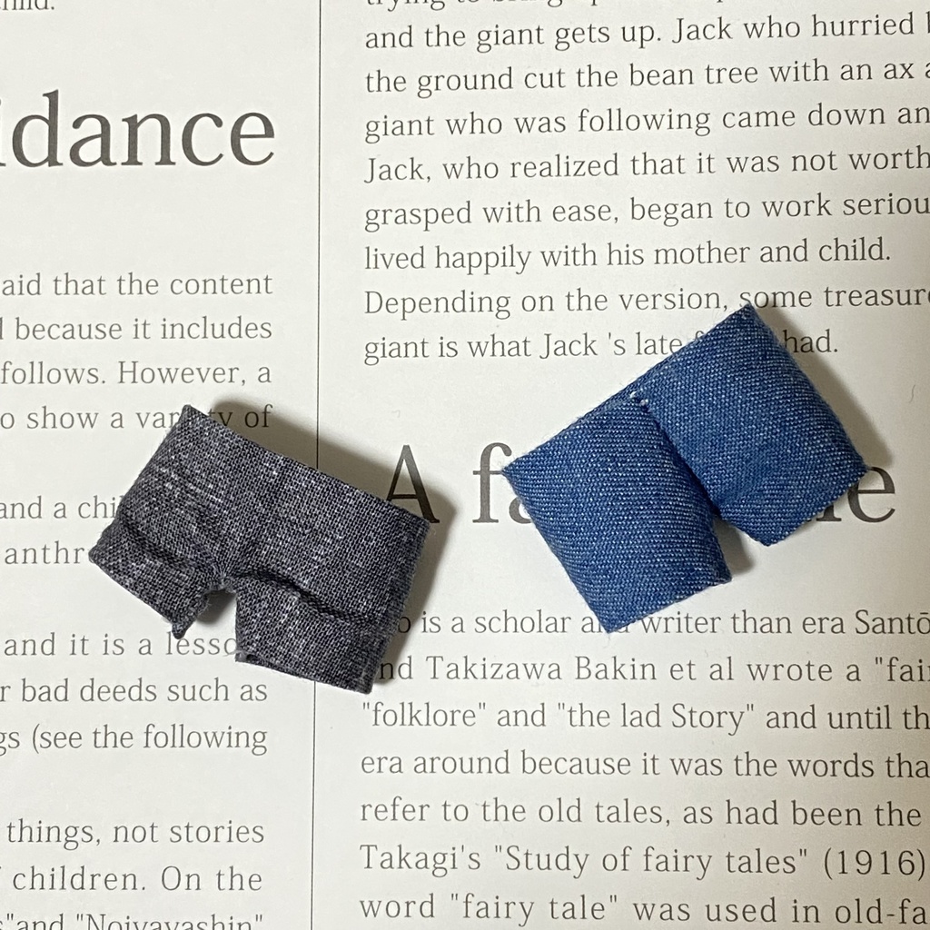 Tシャツ・デニム風パンツ / 10cmぬい