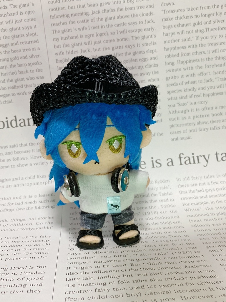 Tシャツ・デニム風パンツ / 10cmぬい