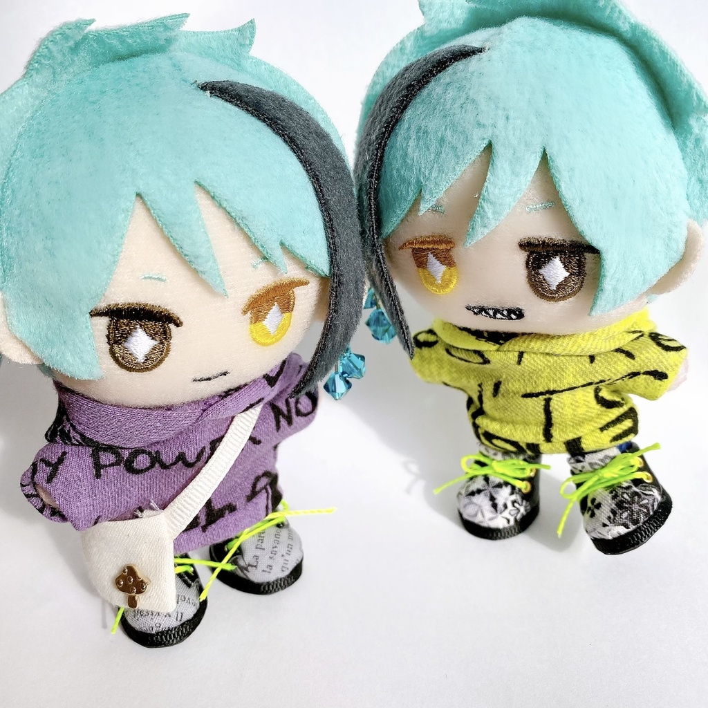 柄パーカー / 10cmぬい