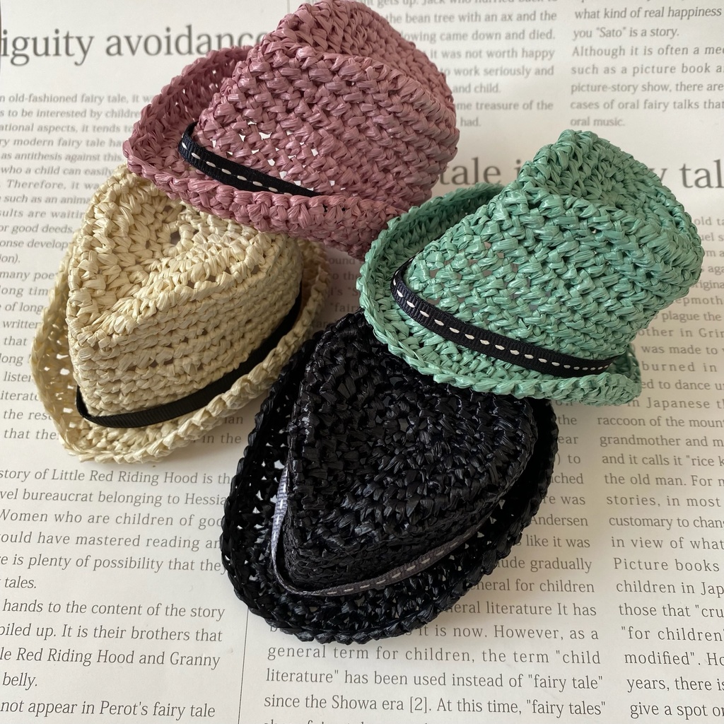 中折れ麦わら帽子 / 10cmぬい