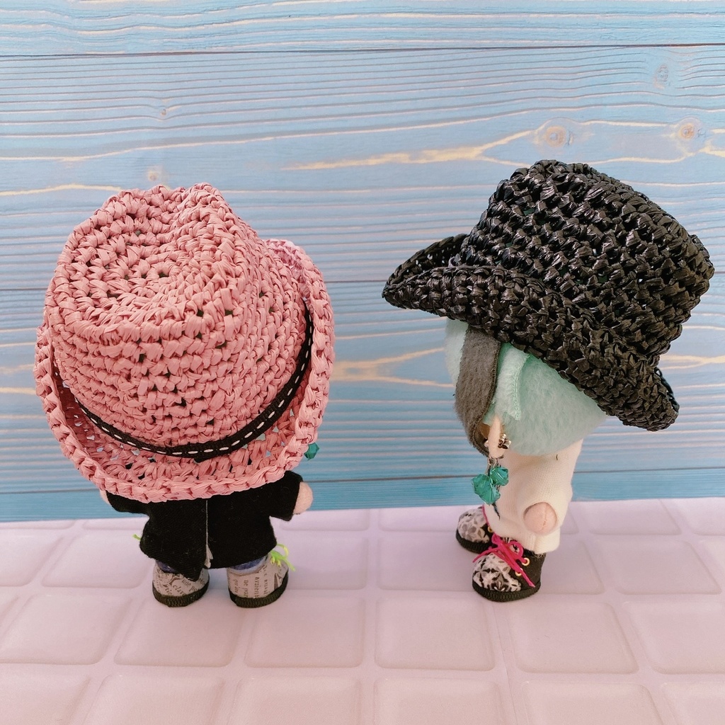 中折れ麦わら帽子 / 10cmぬい