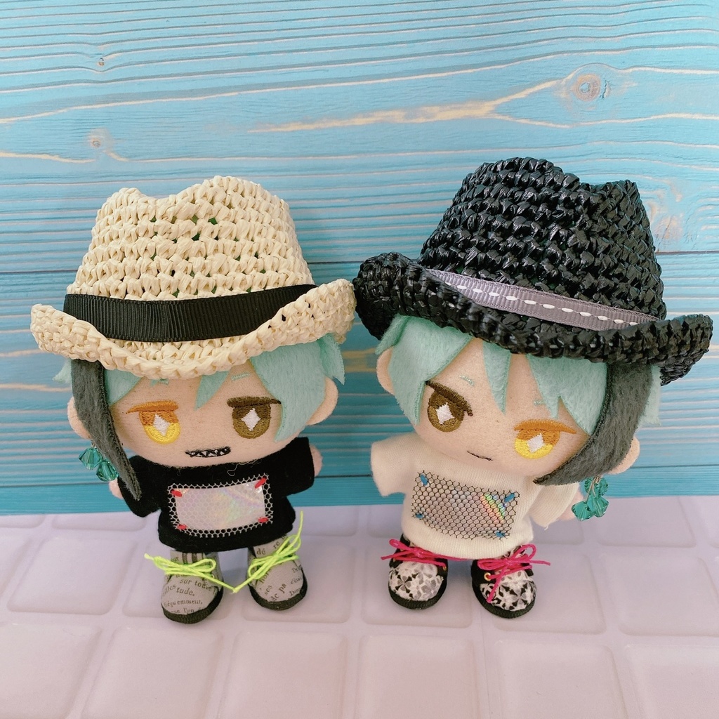 中折れ麦わら帽子 / 10cmぬい