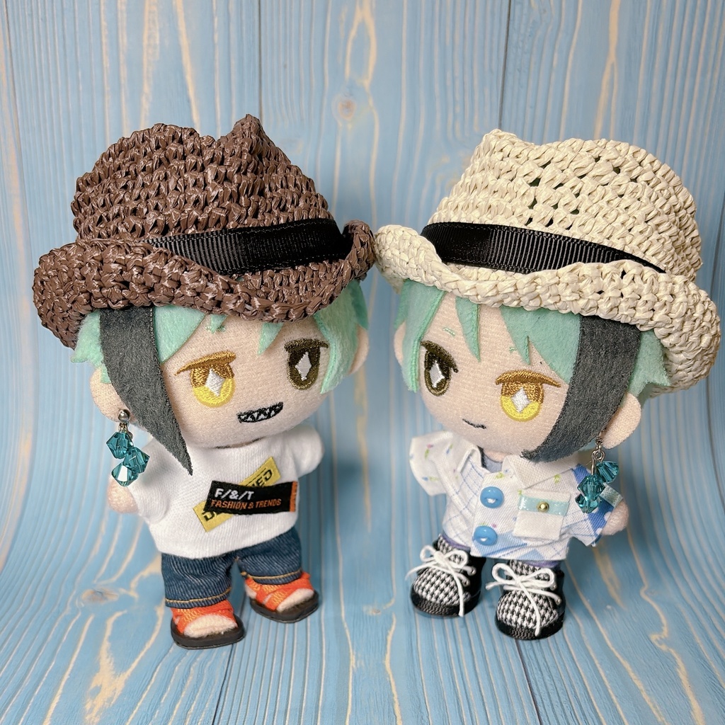 中折れ麦わら帽子 / 10cmぬい