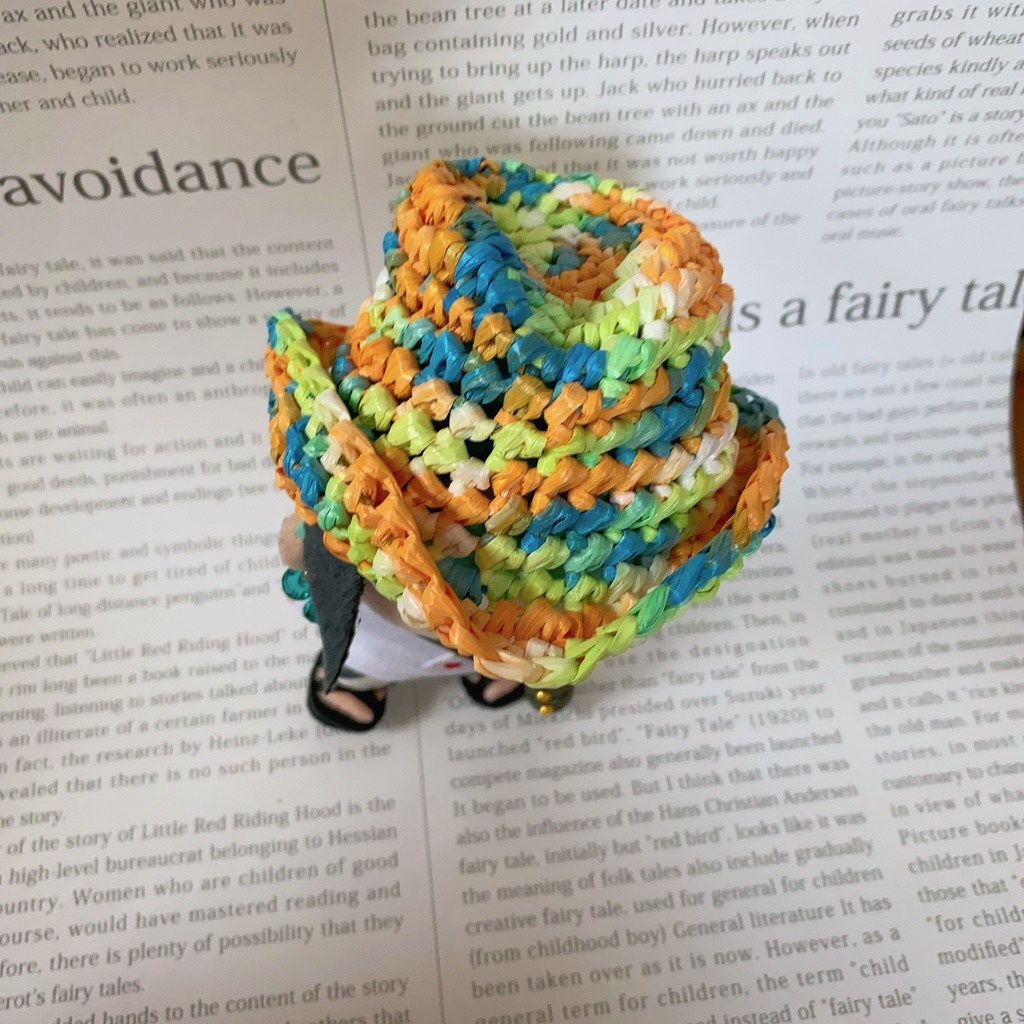 中折れ麦わら帽子 / 10cmぬい