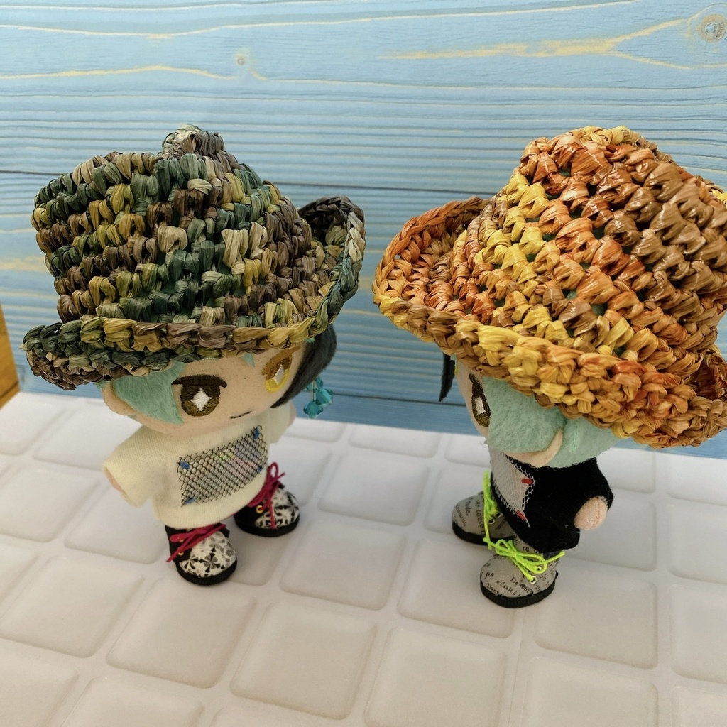 中折れ麦わら帽子 / 10cmぬい