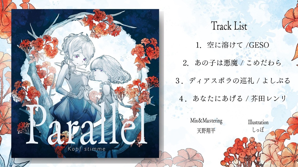 Kopf stimme 1st EP 『Parallel 1』　#kopfstimme