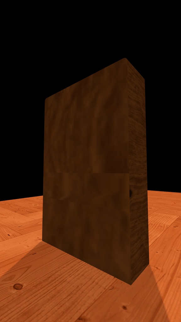 【3Dモデル】本棚 【無料配布】