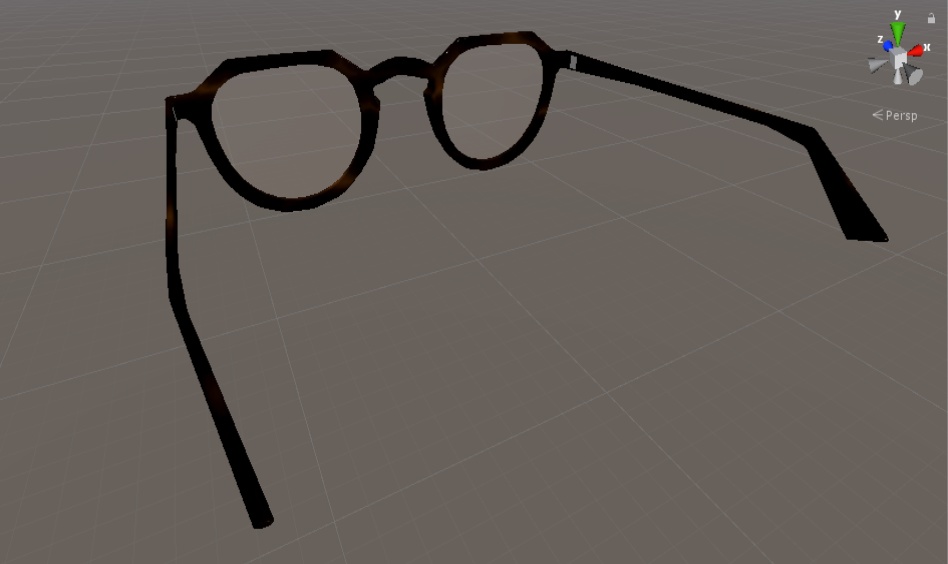 【VRC想定】ウェリントン型メガネ【無料配布】