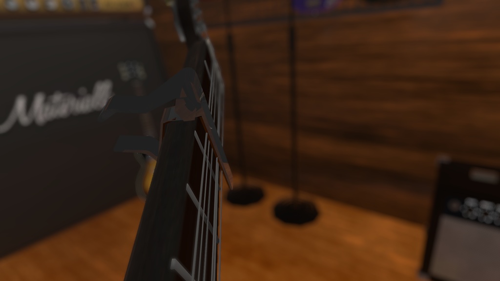 【無料配布】シンプルなカポタスト【VRC想定】