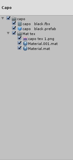 【無料配布】シンプルなカポタスト【VRC想定】