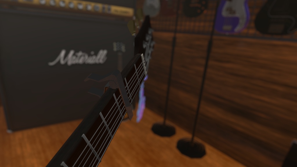 【無料配布】シンプルなカポタスト【VRC想定】