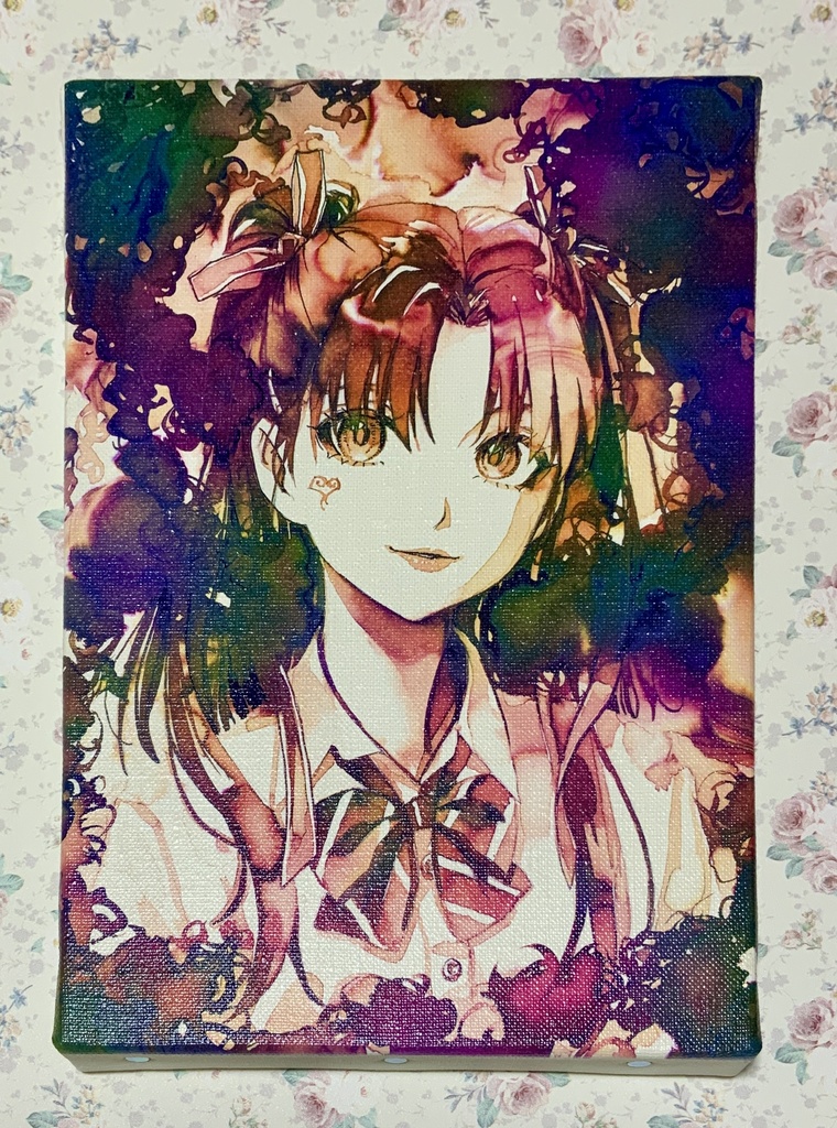 【キャンバス】『柩月町異聞』莉瑚(SMサイズ)