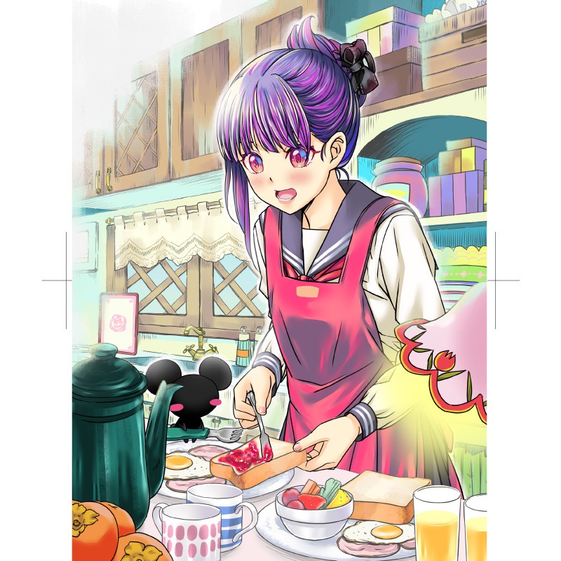 パン巡り・食パン編　ポストカード　