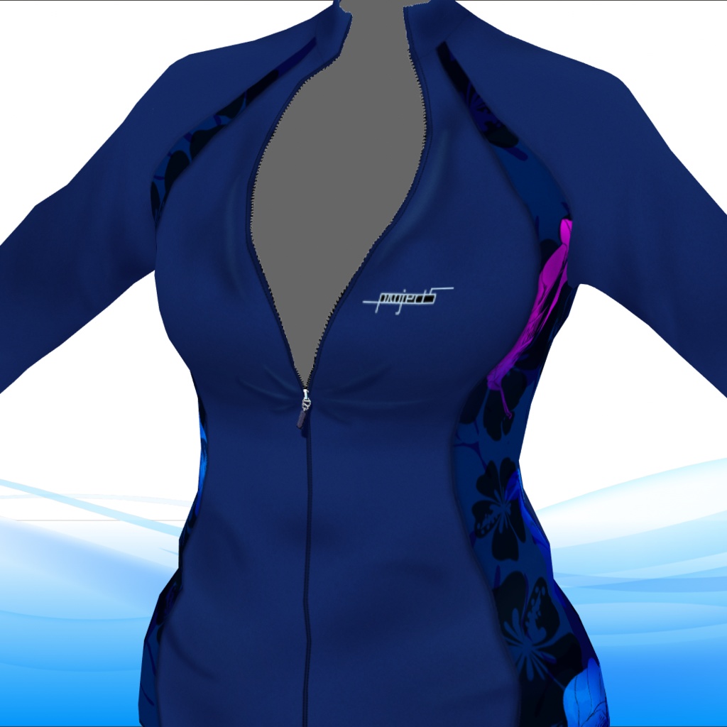 【VRoid texture 水着 swim wear】ラッシュガード -Rash Guard-
