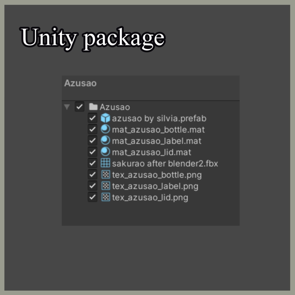 酒瓶 3Dモデル -ジャパニーズ ジン- Japanese Gin