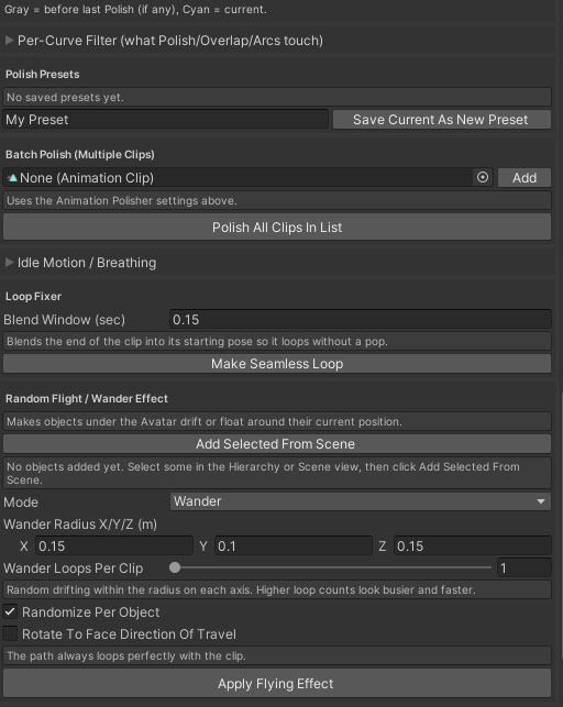 Animation Polish/Tools