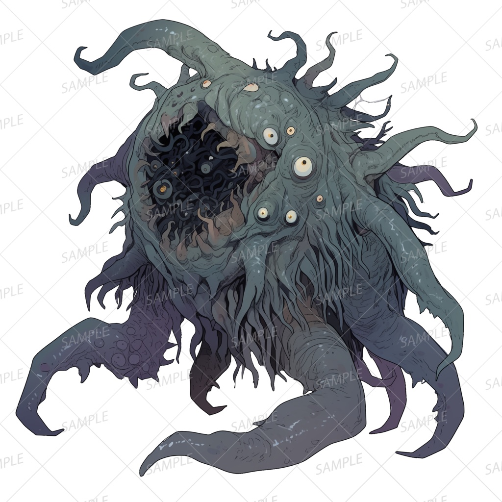 【神話生物】異界の監視者_透過