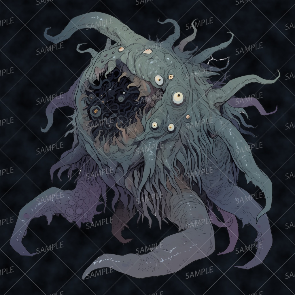 【神話生物】異界の監視者_透過