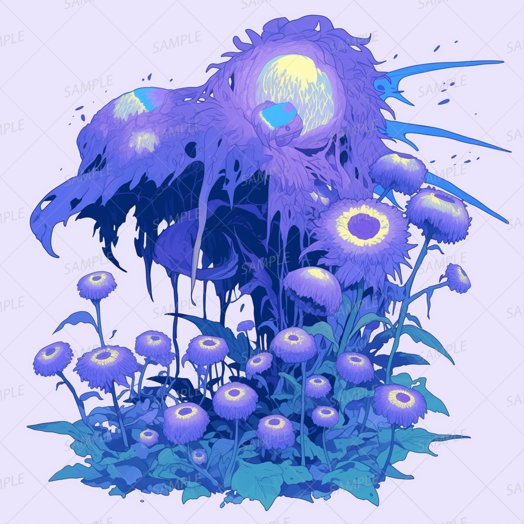 【神話生物】蒼の咎と復讐の花