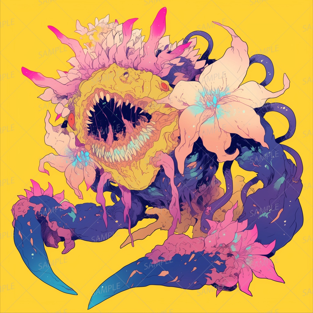 【神話生物】咲き乱れる狂気の毒花