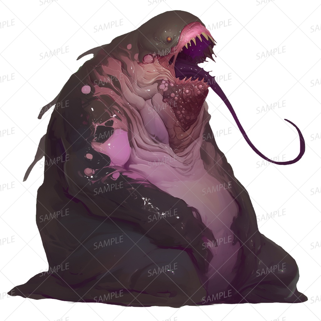 【神話生物】果て無き飢餓の胎動_透過