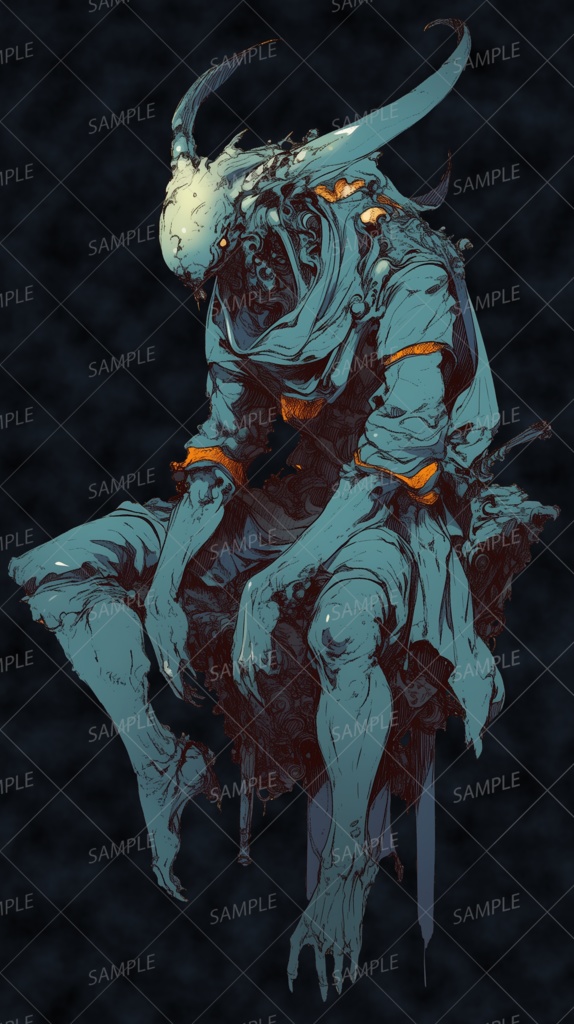 【神話生物】失われた記憶の残滓_立ち絵透過