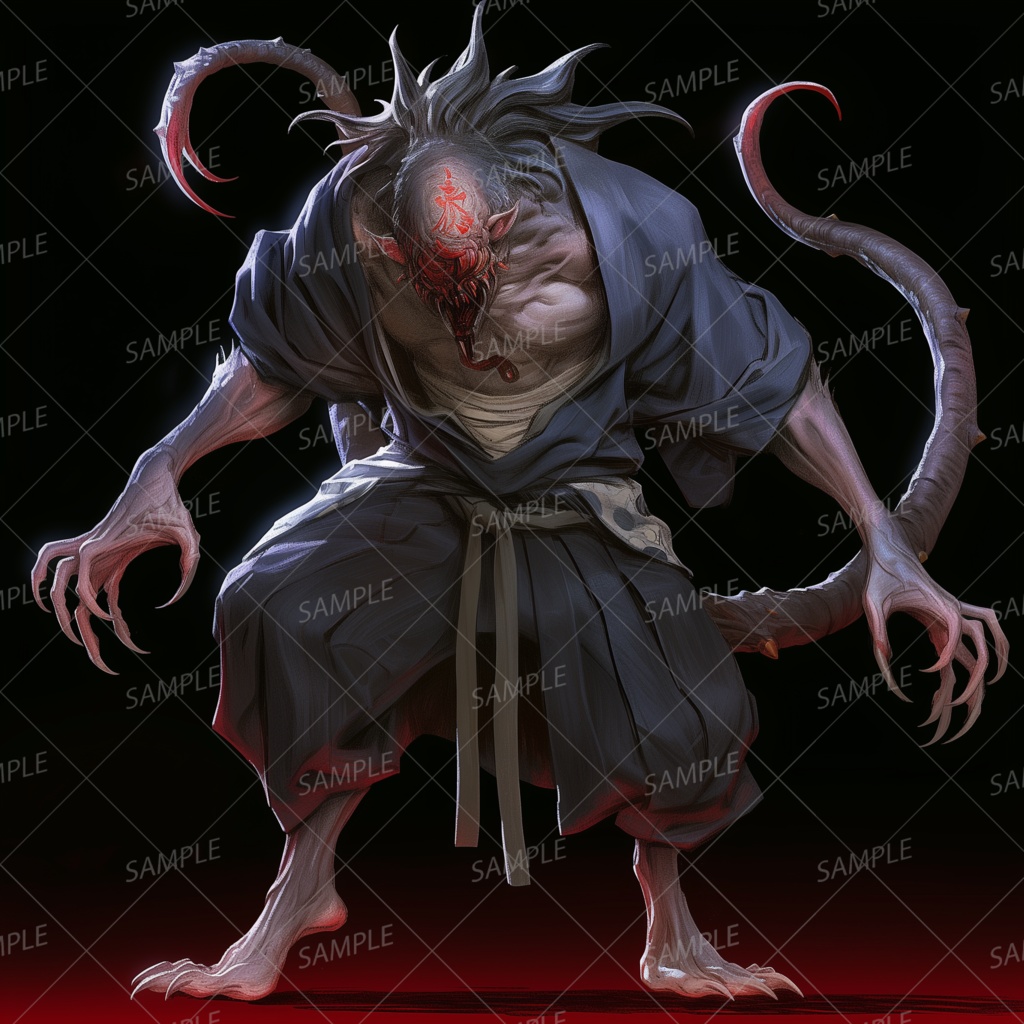 【神話生物】血塗られた妖刀の主