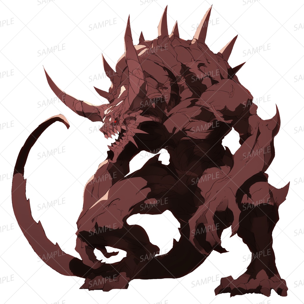 【神話生物】血紅の悪魔_透過